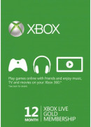 12 månaders Xbox Live Gold-medlemskap (Xbox One & 360) - digital nedladdning