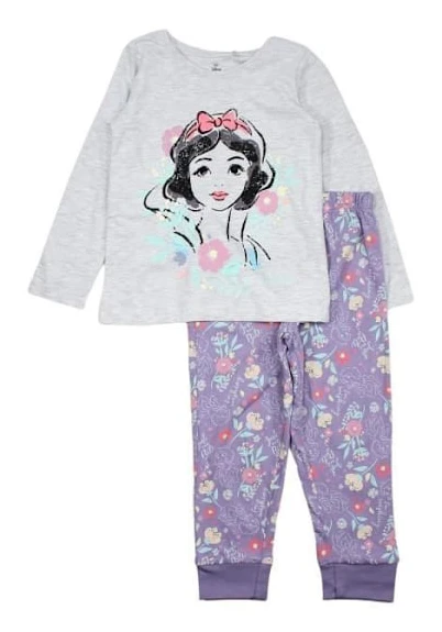 Pyjamas flicka Prinsessa - Disney - DIS P 5204C004 S1-2A - Grå