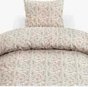 Borganäs of Sweden - Påslakanset Irma Flower - Rosa - Påslakanset - Från Homeroom