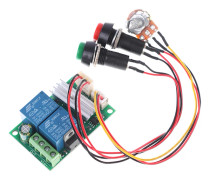 DC 6V 12V 24V PWM DC motorhastighetsregulator framåt och bakåt