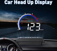 M13 OBD2 och GPS Dubbelt System HUD Bil Head Up Display Hastighet Vindrute Projektor