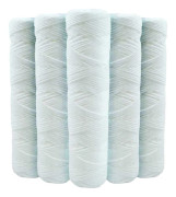 Paket med 5 st 9 3/4 tums Anti-Sediment Vattenfilterpatroner - 20 mikron Kompatibla med 10 tums Filter