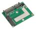 MSATA SSD till 2,5-tums SATA Adapterkort 6,0 Gbps Mini Pcie SSD Konverterkort SATA3 Adapterkort