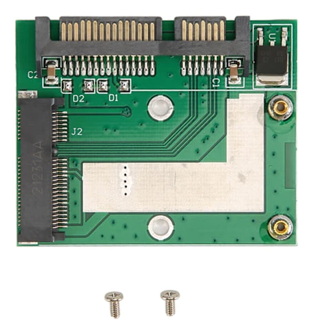 MSATA SSD till 2,5-tums SATA Adapterkort 6,0 Gbps Mini Pcie SSD Konverterkort SATA3 Adapterkort