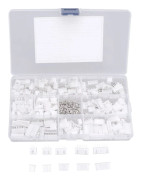 500 st Jumper Wire Connector Terminal 2.54mm Hölje Hona Stift Header Connector Kit, DUBUNS