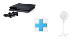 Konsol för vardagsrum - PS4 - 500 GB - Fläkt - Kingdom Hearts 3 - Paket- USED