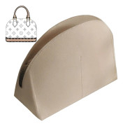 Handväskorganisatör för Alma Insert, Filtväska Organisatör Plånboksinsats för Alma BB Insert Organisatör (BB, beige)