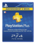 Playstation Plus-prenumeration 3 månader PS Vita-PS3-PS4