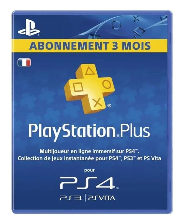 Playstation Plus-prenumeration 3 månader PS Vita-PS3-PS4
