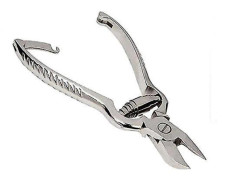Professionell tånagelsax, tång, kraftig tång, kiropraktik, fotvård, 1 st - silver