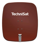 TechniSat SATMAN 65 PLUS, 35,7 dBi, 27°, Röd, Gjuten aluminium, 3,6 kg, 1,5 mm