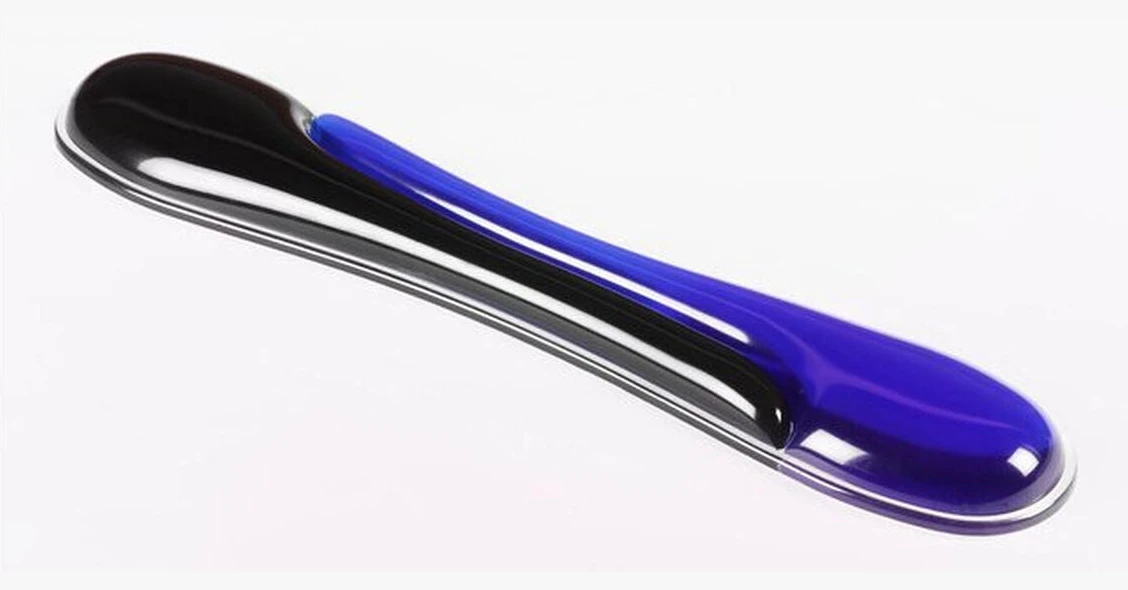 62397 - Kensington Duo Gel Keyboard Wrist Rest - Handledsstöd till tangentbord - svart, blå