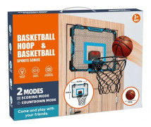 Madej Basketballträning med boll och armhävningar