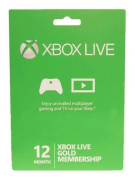 Abonnemang Xbox Live Gold - MICROSOFT - 12 Månader - Xbox 360/One - Day One-utgåvan - Onlineåtkomst