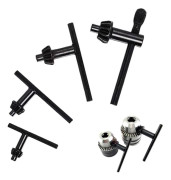 4st Ersättningschucknyckel, Elektrisk Chucknyckel, 10mm/ 13mm/ 16mm/ 20mm, Universalnyckel för Borrchuck, för Slagborrmaskin Borrfastspänningsverktyg.