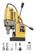 Magnetborrmaskin-VEVOR-1200 W-Portabel Borrmaskin-12500 N 40 mm-med 2 Borr