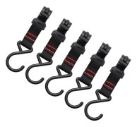 Pieces Hook Up Camping Krok Utomhustillbehör Hängande Planteringskrokar Campingutrustning Snodd Utomhus Hängande Krok Hängare Svart Polyester