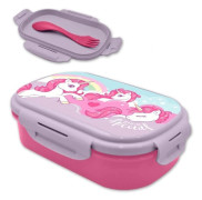 Unicorn Lunchbox med bestickset