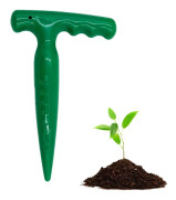 Lökplanteringsverktyg, Trädgårdshålslagare, Planterare för plantering, Idealiskt verktyg för plantering, Trädgårdsplanteringsverktyg, Idealisk för plantering av grönsaker och blommor