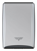 TRU VIRTU Kreditkortetui silver svart för kvinnor och män - Fan Kreditkortsetuikom Silk Silver Arrow 95584
