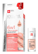 Nail Therapy Professional 6in1 Care & Färgkoncentrerat nagelbalsam som ger Nude färg 5ml