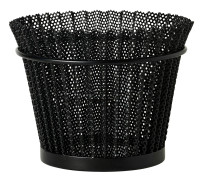 Matégot Flower Pot Ø15 cm Soft Black