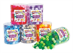 Colorations - Pompoms 6 Colors 1500 pcs.