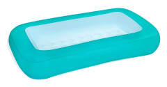 Bestway 51115 / 23, Uppblåsbar pool, 102 l, Rektangulär, 2 År, Blå