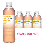 Vitamin Well Zero Peach 12x500ml