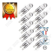 TD® 10st G9 halogenlampa 40W varmvit bas 2800k-3000K Lampa 220V 230V Ny inomhusbelysning utomhus