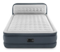 TD® dubbel uppblåsbar madrass med nackstöd / Ultra Comfortable