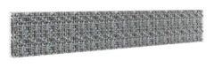 vidaXL Gabionmur i galvaniserat stål 600x30x100 cm
