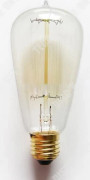 TD® 40W rak glödtråd Retro volframlampa varm färg antik klassisk dekor kolglödlampa