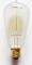 TD® 40W rak glödtråd Retro volframlampa varm färg antik klassisk dekor kolglödlampa