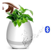 Musikalisk blomkruka -bluetooth högtalare -Magic Piano -Radio - Trådlös musik - laddningsbart batteri