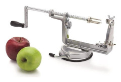 TD® Apple Peeler/Peeler Grå Stabilitet Multifunktioner Praktiska och snabba skinn veva ihåliga skivare 1 sugkopp