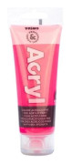 Rör Mjuk Plast 75ml Fin Akrylfärg FLUO fuchsia 370
