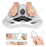 TD® Silver elektrisk fotmassageapparat Infraröd uppvärmning Djupknådande fotmassagermaskin