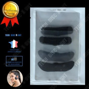 TD® Muscle Electro Stimulator Patch Svart Facial Device Attachment Gel Ansiktsdyna Tillbehör för ansiktsmassage