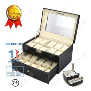 TD® Personal Collection Watch Storage Box - Lyxig Elegant högkvalitativt material Modern och användbar förvaring