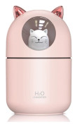 Luftfuktare Spray Fuktgivande Litet Kontor Sovrum Barnrum Babyrum Rosa Tyst Befuktning (USB Rak A205-Rosa Två)