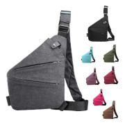 2024 Ny Wander Stöldskydds Resväska Sling Bag Resväska Sky Blue