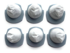 Ersättnings 6-pack 2610 2611 Filter kompatibla med 3-i-1 Turbo Stick Series 2610 Jämför med Del 1620624