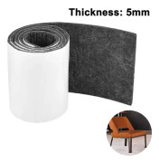 Filtremsa självhäftande filtfremsa skyddande filtfremsa grå 100*10*0.5cm
