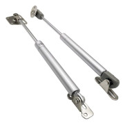 Tatami gasfjäder buffert teleskopisk hydraulisk stång 100N järnhuvud kopparkärna komplett set + 100N plasthuvud kopparkärna komplett set
