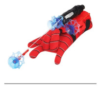 Spiderman Web Shooter - Skjuter ut sugproppar för barn