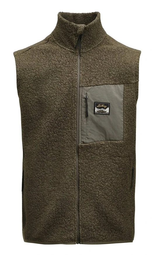 Lundhags Flok Wool Ms Pile Vest Forest Green
