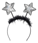 Silver Tiara med Stjärnor