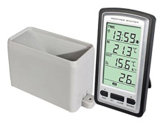Väderstation - Alecto - WS-1200 - Trådlös - Regnmätare - Temperatur inomhus/utomhus