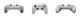8Bitdo Pro 2 - Hall Effect Joystick - spelkontroll - trådlös - Bluetooth - grå - för Nintendo Switch, PC, Steam, Raspberry Pi